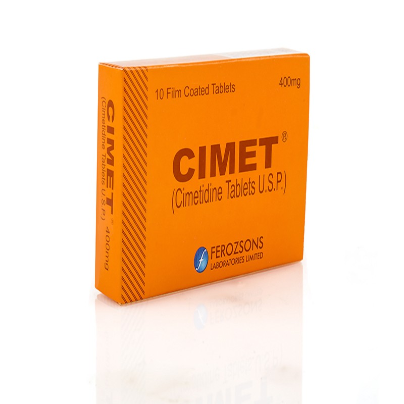 Cimet Tablets 400mg (Cimetidine) Blister