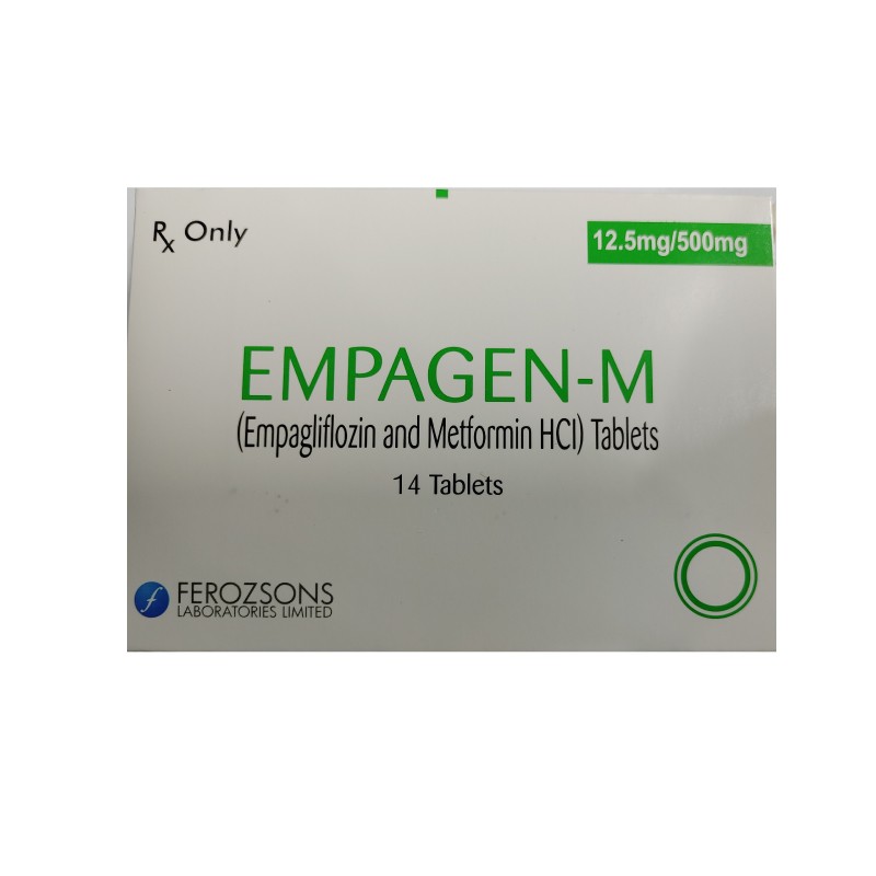 Empagen M 12.5/500mg Tablets