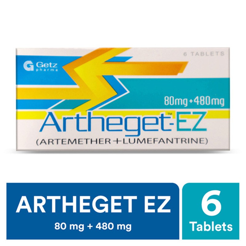 Artheget EZ 80/480mg Tablet 6s