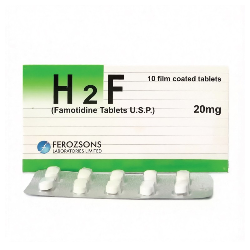 H2F Tablets 20mg (Famotidine) Blister