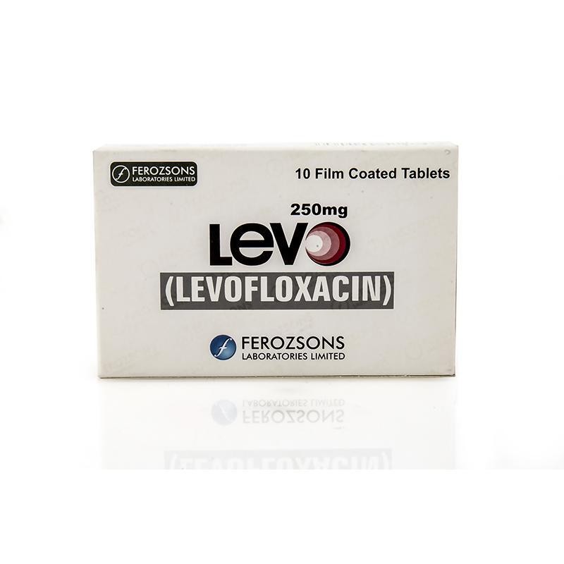 Levo Tablets 250mg (Levofloxacin)Blister