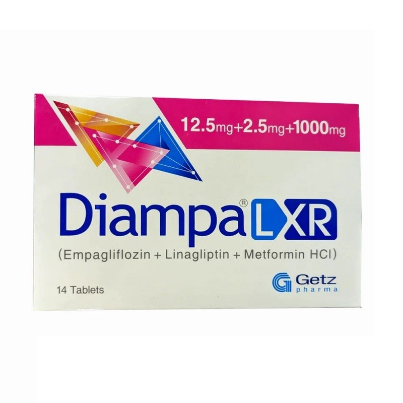 Diampa-L XR 12.5+2.5+1000mg Tablet