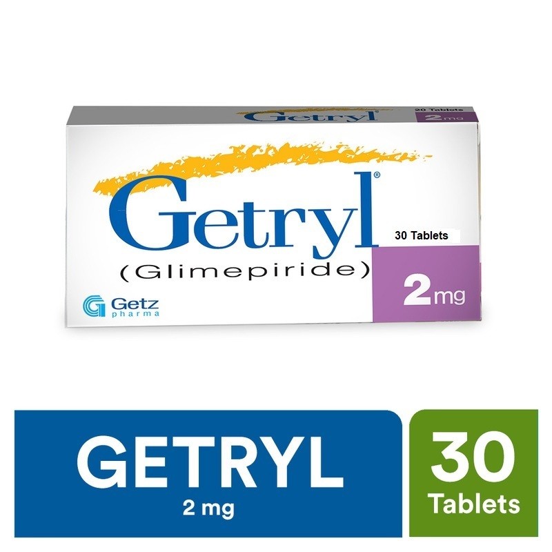 Getryl Tablets 2mg 30s