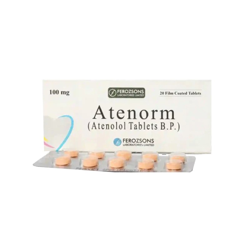 Atenorm Tablets 100mg (Atenolol) Blister