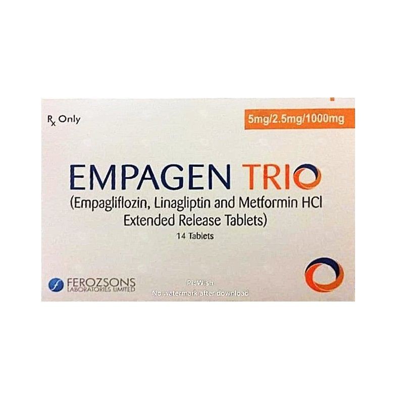 Empagen Trio 5/2.5/1000MG 14 Tablets